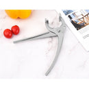 2pcs Hot Plate Gripper, Anti Scald Bowl Holder Clip, 2 In 1 Aluminium Tongs Clamp & Nut Cracker, Heavy Duty Hot Dish Grabber for Pizza Pan Pot
