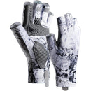 Sun Gloves  Fishing Gloves, Fingerless Sun Protection UV Protection Fishing Gloves Men/Women for Kayaking, Hiking, Paddling, Driving（L）