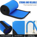 Pool Handrail Cover – Padded Zipper Sleeve for Inground & Above Ground Rails, Heat Reduction, Non-Slip Comfort Grip, 8FT, 2-Pack