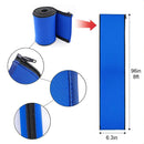 Pool Handrail Cover – Padded Zipper Sleeve for Inground & Above Ground Rails, Heat Reduction, Non-Slip Comfort Grip, 8FT, 2-Pack