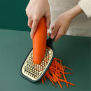 2pcs Hand Grater, Compact Shredder with Ergonomic Handle, Ideal for Cheese and Vegetables, Stainless Steel, Great Gift for Home Chefs,Green