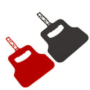 Barbecue Hand Fan - Manual Grill Hand Fan - Plastic Supporting Tool for Flame - Fan Hand for BBQ, Camping, Picnic, Outdoor Cooking, 2 Pcs（Black+Red）