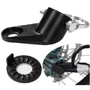 2pcs Flat, Universal Replacement Hitch, Easy Installation, Metal Body with Metal Pin, Fits Most Bikes, Compatible with Cargo and Child Trailers