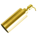 Gold Soap Dispenser, Full Stainless Steel Soap Dispenser, Conditioner – Modern Countertop Dispenser with Non-Slip Protective Pads
