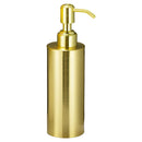 Gold Soap Dispenser, Full Stainless Steel Soap Dispenser, Conditioner – Modern Countertop Dispenser with Non-Slip Protective Pads
