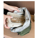 Canvas Drawstring Lunch Bag Insulated Lunch Tote Japanese Style Bento Tote Bag Reusable Lunch Bag with Handle and Drawstring（olive drab）