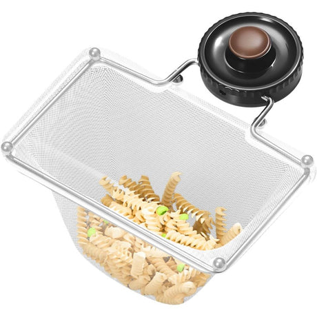 Kitchen Sink Strainer with Filter Mesh Bag, Suction Cup Food Waste Filter Basket, Foldable Washing Vegetables and Fruits Drying Bag Holder (Black Sink Strainer2pcs +100pcs Mesh Bag)