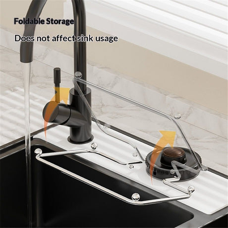 Kitchen Sink Strainer with Filter Mesh Bag, Suction Cup Food Waste Filter Basket, Foldable Washing Vegetables and Fruits Drying Bag Holder (Black Sink Strainer2pcs +100pcs Mesh Bag)