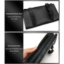 Car Tissue Holder  - Black Sun Visor Napkin Holder - Tissue and Disposable Mask Holder for Car - Handy and Compact to Organize Your Tissues and Masks（BLack）