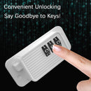 Heavy Duty Combination Refrigerator Lock (2 Pack) - Cabinet Locks Baby Proofing, No Drilling Adhesive Fridge Locks, for Fridge, Cabinets, Drawers, Window and Child Safety Cabinet Lock（white）