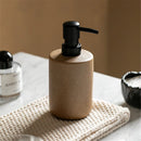 Liquid Soap Dispenser with Easy-to-Press Pump, 11.6 oz Refillable Hand Soap Dispenser with Extended Spout for Bathroom Kitchen Dish Lotion