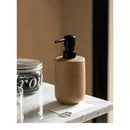 Liquid Soap Dispenser with Easy-to-Press Pump, 11.6 oz Refillable Hand Soap Dispenser with Extended Spout for Bathroom Kitchen Dish Lotion