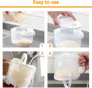 Hands free rice washing device Quick Rice Washer-Food Cleaning Machine - Washes Rice, Grains, Beans, Fruit Vegetables