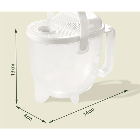 Hands free rice washing device Quick Rice Washer-Food Cleaning Machine - Washes Rice, Grains, Beans, Fruit Vegetables