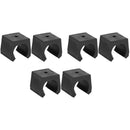 Billiard Cue Clip for Exhibition, Billiards Cue Clip Holders, 12 Pcs Plastic Billiards Pool Single Holder Mini Rod Organizer Carrier Accessory