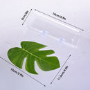 2 Pack Betta Fish Acrylic Tube Tunnel,Betta Fish Leaf Pad Simulating The Natural Habitat for Betta Spawning Grounds Breeding Resting Bed，Fish Shelter Hideaway