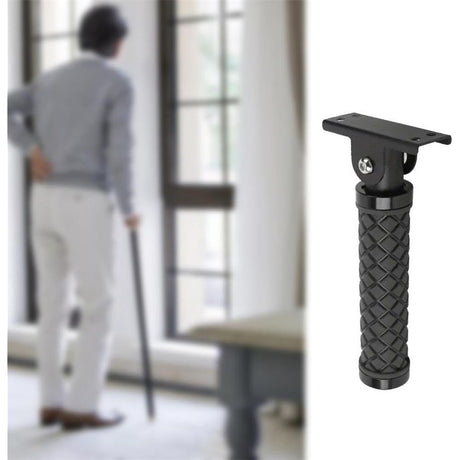 Doorway Flip Assist Handle, Door Assistant Support Grip Handle, Doorway Stair Assist Grab Bar for Elderly or People Who with Balance Issues (Black)