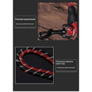 Dog Leash 5ft Long with 2 Comfortable Padded Handles, Reflective Threads Double Handles Lead for Control Safety Dog Training Leash for Small Medium Large Dogs (5 FT, Red)