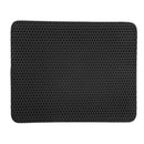 3 pack Cat Litter Mat in Black: Small Cat Mat for Cat Litter Box 11.8*11.8in – Cat Litter Tray Mat – Cat Litter Tray Mats Indoor – Cat Accessories