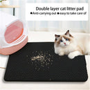3 pack Cat Litter Mat in Black: Small Cat Mat for Cat Litter Box 11.8*11.8in – Cat Litter Tray Mat – Cat Litter Tray Mats Indoor – Cat Accessories