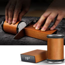 Knife Sharpener Tool - Rolling Knife Sharpener Kit with Diamond discs Angles 15° & 20°, Razor sharp Edges, Multipurpose Rolling Sharpener for Kitchen Knives, Chef's Knive