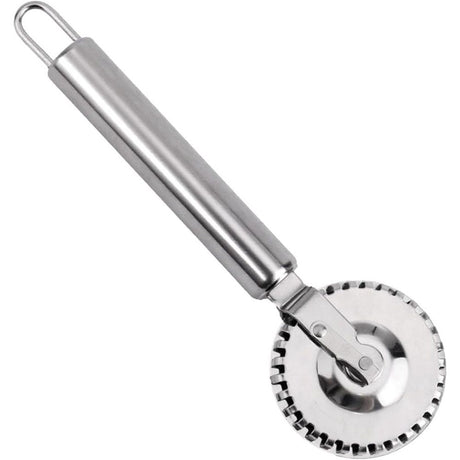 Ravioli Cutter with Stainless Steel Wheel, Ideal for Cutting, Sealing, and Crimping Pasta, Dough, pierogi and dumplings, multi pastry cutter, pastry cutter crimper