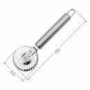 Ravioli Cutter with Stainless Steel Wheel, Ideal for Cutting, Sealing, and Crimping Pasta, Dough, pierogi and dumplings, multi pastry cutter, pastry cutter crimper