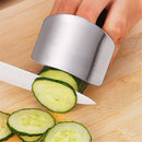 3 pack Stainless Steel Finger Guard for Slicing - Cutting Protector to Avoid Accidents when Chopping and Kitchen Safe Chop Cut Tool