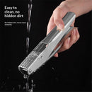 Garlic Press Stainless Steel, Premium Garlic Mincer - No Need to Peel Garlic Crusher, Ginger Masher & Presser Large Trough Ergonomic Handle, Easy Squeeze，Dishwasher Safe
