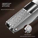 Garlic Press Stainless Steel, Premium Garlic Mincer - No Need to Peel Garlic Crusher, Ginger Masher & Presser Large Trough Ergonomic Handle, Easy Squeeze，Dishwasher Safe