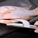 2 pack Stainless Steel Fish Maw Knife,3 In 1 Fish Maw Knife, Multifunction Fish Scale Knife fish scale remover Household Kitchen Fish Scale Tool