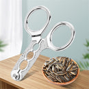 3 pack for Silver Nuts Pistachio Sheller Opener Kitchen Tools Nutcracker Multi-Function Walnut Pine Sheller Opener Nut Crackers Kitchen Utensils