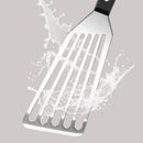 Fish shovel Stainless Steel Flexible, Corrosion Resistant, Kitchen Slotted, Slotted with Handle for Cooking, Grilling, Flipping, Egg, Cookie, Pancake and Burger