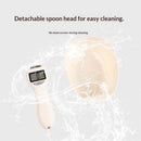 Digital Measuring Spoon Scale, Food Measuring Scoop Scale, Food Weight Scale Grams and Ounces, Polygons Measuring Spoon, ABS Kitchen Weight Scale for Food with LCD Screen（Battery not included）