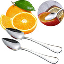 6 pack Grapefruit Serrated Knife Spoons : Stainless Steel Spoons Serrated Grapefruit Utensils Tools for Citrus Fruits Kiwi Lemon Desserts Salads