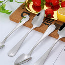 6 pack Grapefruit Serrated Knife Spoons : Stainless Steel Spoons Serrated Grapefruit Utensils Tools for Citrus Fruits Kiwi Lemon Desserts Salads