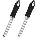2 pack Chili Pepper Corer Stainless Steel Zucchini Cucumber Corers Special Kitchen Gadgets With Serrated Edge Easy Remove The Seeds Of Your Veggies & Fruits