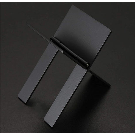 Folding Cigar Holder 4 Pcs, Portable Adjustable Mini Cigar Rack, Stainless Steel,Comes is a Great Gift for Cigar Lovers