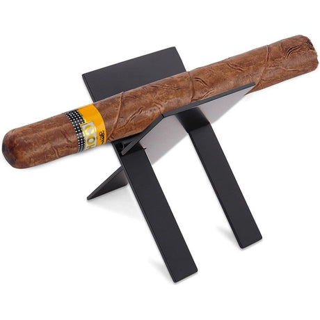 Folding Cigar Holder 4 Pcs, Portable Adjustable Mini Cigar Rack, Stainless Steel,Comes is a Great Gift for Cigar Lovers