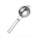 2 pack Stainless Steel Egg Yolk White Separator for Raw Eggs,6-Hole Design, Quick Egg Yolk & White Separation, Kitchen Tool for Cooking & Baking