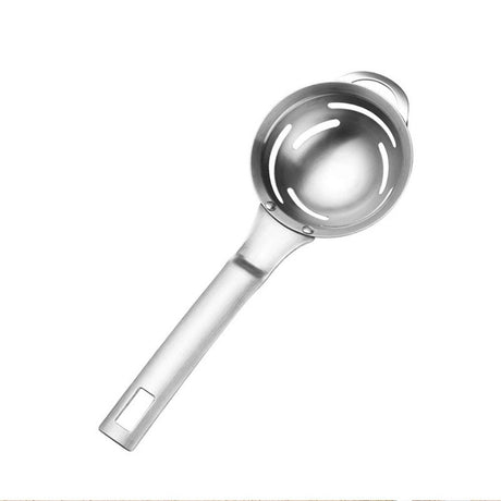 2 pack Stainless Steel Egg Yolk White Separator for Raw Eggs,6-Hole Design, Quick Egg Yolk & White Separation, Kitchen Tool for Cooking & Baking