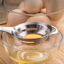 2 pack Stainless Steel Egg Yolk White Separator for Raw Eggs,6-Hole Design, Quick Egg Yolk & White Separation, Kitchen Tool for Cooking & Baking