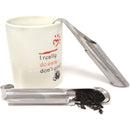 3 Pcs Tea Infuser, Tea Diffusers for Loose Tea with Teaspoon Tea-tweezers Steel Wire Cloth, for All Kinds of Tea