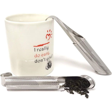 3 Pcs Tea Infuser, Tea Diffusers for Loose Tea with Teaspoon Tea-tweezers Steel Wire Cloth, for All Kinds of Tea