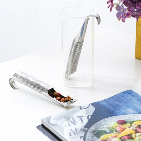 3 Pcs Tea Infuser, Tea Diffusers for Loose Tea with Teaspoon Tea-tweezers Steel Wire Cloth, for All Kinds of Tea