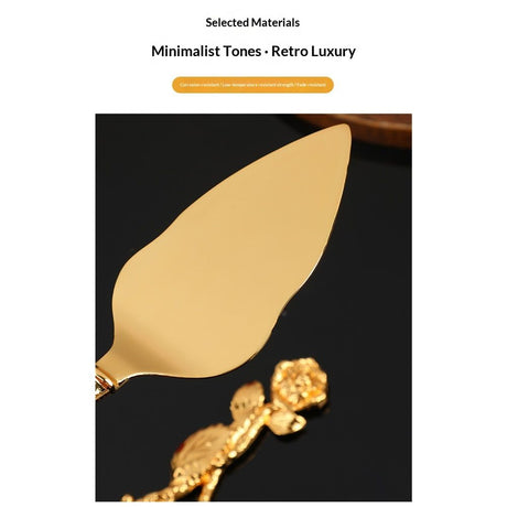 Cake Cutting Set for Wedding, Personalized Gold Cake Knife and Server Set, Custom Cake Serving Set, Engraved Pastry Pie Server Cake Pizza Cutter, Birthday Bridal Gift