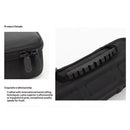 Watch case for travel and storage, hard 3 slots Watch Roll Organizer for Men and Women（does not include a watch）