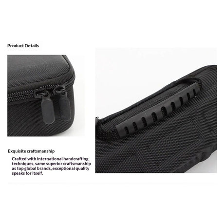 Watch case for travel and storage, hard 3 slots Watch Roll Organizer for Men and Women（does not include a watch）