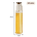 Precision Pour Glass Oil Dispenser , Drip-free Spout, Vinegar Dispenser Bottle for Kitchen, Borosilicate Glass Olive Oil Bottle for Cooking（Only bottles）