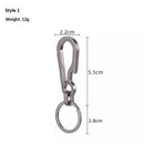 Quick Release Keychain, Pull Apart Key Chain Clip,Carabiner Keychain Clip for Outdoor, Carabiner for Keys Key Rings Heavy Duty